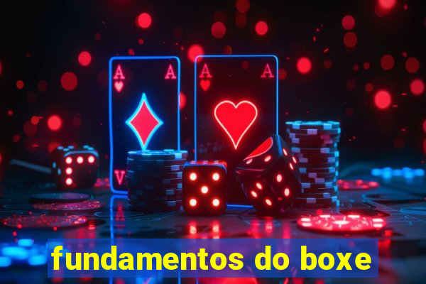 fundamentos do boxe